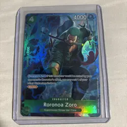 One Piece TCG Roronoa Zoro PRB02-006 Alt Art - Image 1