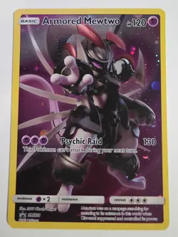 Pokemon TCG - Armored Mewtwo Holo Rare - Promo Card SM228 - Image 1