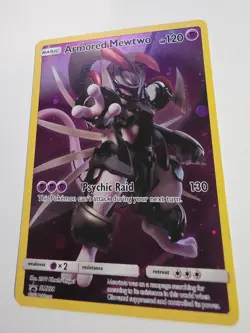 Pokemon TCG - Armored Mewtwo Holo Rare - Promo Card SM228 - Image 2