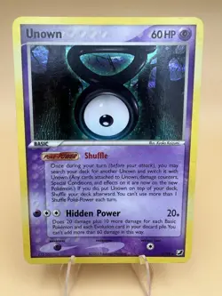 Unown V/28 Pokemon Card Unseen Forces Holo TCG Unknown Ultra Rare NM/LP - Image 1