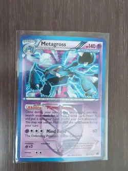 Pokemon Metagross TCG Plasma Freeze Holo Rare Card 52/116 -NM - Image 1