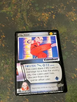 Ally Wins! - Dragon Ball Z DBZ TCG Card Nice! - Image 1