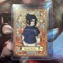 Sasuke Uchiha NARUTO NRSA01-SP-002L5 Naruto Kayou Card - ENGLISH - Heaven Scroll - Image 1