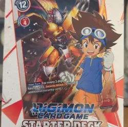 Bandai Digimon Card Game Starter Deck 54 Cards Tai Kamiya Agumon English - Image 1