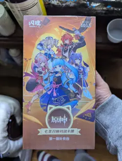 Genius Invokation TCG Vol. 1 Booster Box - Official Genshin Impact Game Cards - Image 1