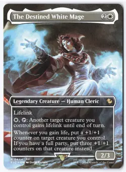 The Destined White Mage (Borderless) R Commander: FINAL FANTASY 444 NM - Image 1