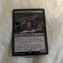 Magic the Gathering (mtg): BLB: Iridescent Vinelasher - Rare 0099 - Image 1