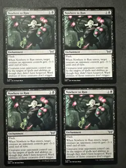Nowhere to Run - Duskmourn: House of Horror (DSK) x4 (Playset) MINT MTG Magic - Image 1