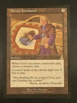 MTG Urza's Incubator Urza's Destiny - Near Mint To Mint - Image 1