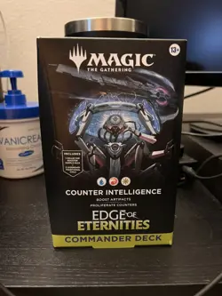 Edge of Eternities Commander Deck - Counter Intelligence MTG Brand New Sealed - Image 1