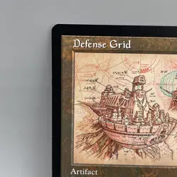 MTG Defense Grid (Schematic Retro Frame) [The Brothers' War, Near Mint] - Image 2