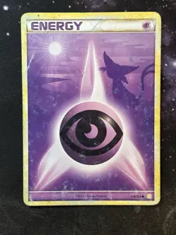 Psychic Energy Espeon 119/123 HeartGold & SoulSilver Energy Pokemon Card 2010 HP - Image 1