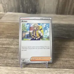 Arven 186/197 Uncommon SV03: Obsidian Flames Pokemon Card NM - Image 1