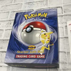Pokemon Vintage EMPTY 1999 WOTC Pokemon Trading Card Game Starter Gift Box Rare - Image 3