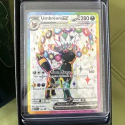 Pokemon Umbreon ex SVP176 Scarlet & Violet Promo Full Art Holo EX - Image 1