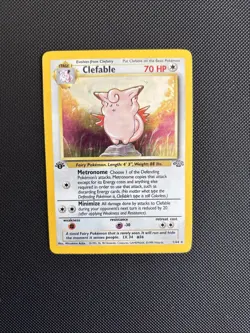 1999 Pokemon - 1st Edition Clefable Holo Rare - Jungle 1/64 - Image 1