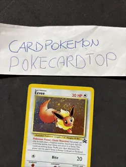 Pokemon Card Eevee 11-Promo-eng-Holo-Swirl-Nm! - Image 2