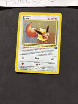 Pokemon Card Eevee 11-Promo-eng-Holo-Swirl-Nm! - Image 3