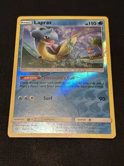 Pokemon TCG: SM Unified Minds- Lapras 36/236 Reverse Holo - Image 2
