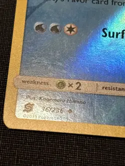 Pokemon TCG: SM Unified Minds- Lapras 36/236 Reverse Holo - Image 3