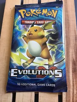 Pokemon TCG | XY Evolutions | 1 Booster Pack | Raichu Art | New - Image 1