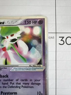 Pokemon Gardevoir EX Holo Rare TCG Card 2003 96/100 (NEAR MINT) - Image 3