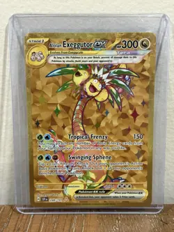 Pokemon TCG Alolan Exeggutor EX 248/191 Surging Sparks Holo Hyper Rare - Image 1