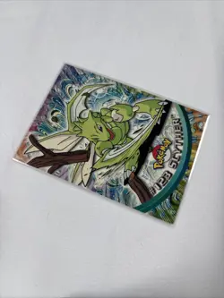 2000 Topps Pokemon TV Series Blue Logo #123 Scyther Non Holo - Image 5