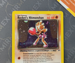 Pokemon Rocket's Hitmonchan 11/132 Gym Heroes English Holo - Image 3