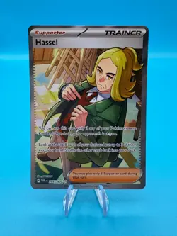 Pokemon Card Hassel 205/167 Twilight Masquerade Ultra Rare Near Mint - Image 1