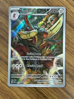 Pokemon Kingambit SVP130 Scarlet & Violet Black Star Promo (NM) - Image 1