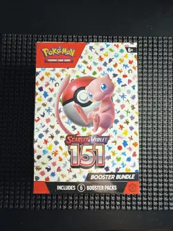 POKEMON TCG SCARLET & VIOLET 151 BOOSTER BUNDLE BOX FACTORY SEALED NEW 6 PACKS - Image 1