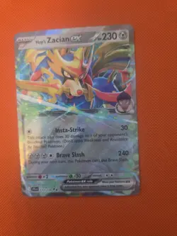 Pokemon - Hop's Zacian ex - 111/159 - SV Journey Together - Half Art Card - Image 1