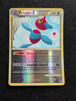 Pokemon Porygon-Z 7/102 HGSS Triumphant Reverse Holo Rare - Image 1