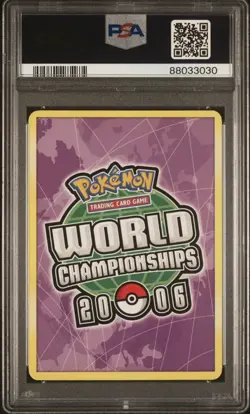 Pokemon Regirock ex 98/101 Non-Holo World Championships PSA 9 - Image 2