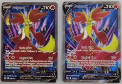 Delphox V (Full Art) 173/196 Swsh11: Pokemon Lost Origin Holo NM - Image 5