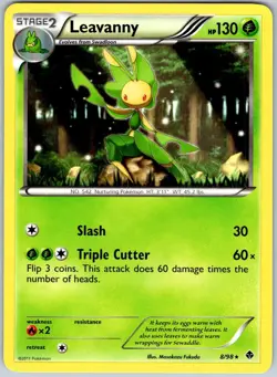 Leavanny 8/98 Rare Emerging Powers Pokemon NM - Image 1