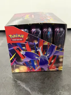 Pokemon TCG - Mega Evolution Mini Tin Display Box - 10 X Factory Sealed Tins - Image 2