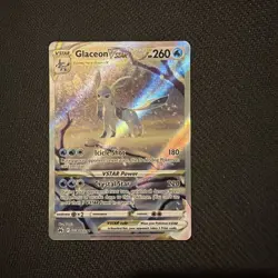 Pokemon TCG Glaceon VSTAR Crown Zenith Galarian Gallery GG40/GG70 NM - Image 1