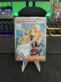 Pokemon TCG Mega Evolution Lillie's Determination #169/132 Illustration Rare - Image 1