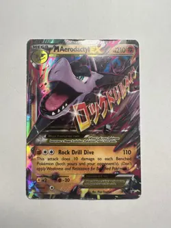 Pokemon TCG Mega-Aerodactyl-EX XY Black Star Promos XY98 Holo Promo - Image 1