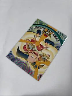 2000 Topps Pokemon TV Series Blue Logo #122 Mr. Mime Non Holo - Image 4