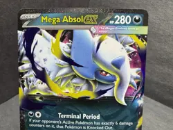 Pokemon TCG Mega Absol EX 086/132 Double Rare Mega Evolution - Image 3