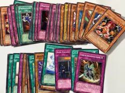 Yu-Gi-Oh! 71 Karten Sammlung Lot Oldschool 20 Holos Oldschool Bespielt - Image 5