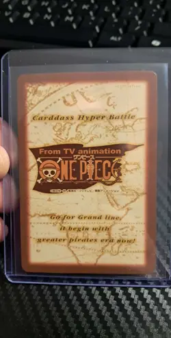 BANDAI One Piece Hyper Battle LUFFY PIRATES S101 HOLO FOIL SCARCE EARLY CARD - Image 2