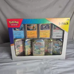 New Pokemon 5 Pack complete set TRADING CARD GAME - Image 1