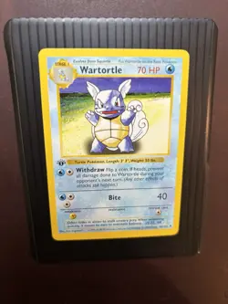 WARTORTLE 42/102 - 1st Edition SHADOWLESS - Base Set - WOTC POKEMON CARD - NM/LP - Image 1