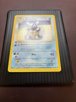WARTORTLE 42/102 - 1st Edition SHADOWLESS - Base Set - WOTC POKEMON CARD - NM/LP - Image 3