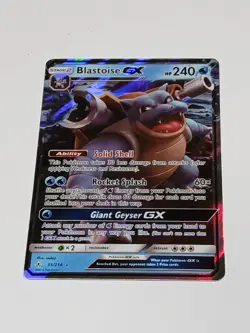 Blastoise GX 35/214 Unbroken Bonds Holo Pokemon TCG Card - Image 1