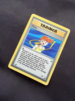 Misty Trainer (102/132) Rare Gym Heroes Set Pokemon Card! NM - Image 2